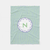 Lilac et Monogramme vert Modèle de couverture en p (Devant)