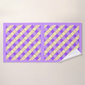 Lilac et Peach (Serviette de bain)