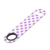 Lilac et pois blancs (Dos Angle)