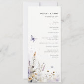 Lilac Fleur sauvage Butterfly Garden Programme (Devant)