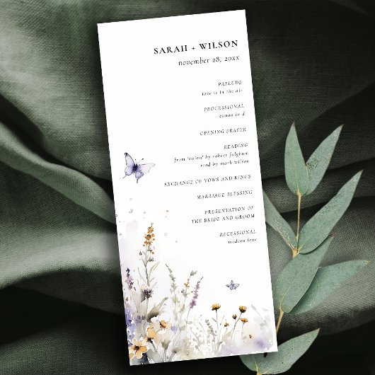 Lilac Fleur sauvage Butterfly Garden Programme