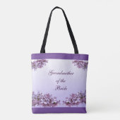 Lilac Grand-mère du Sac fourre-tout Mariage de mar (Dos)