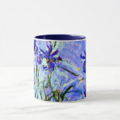 Lilac Irises par Claude Monet Mug (Centre)