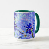 Lilac Irises par Claude Monet Mug (Devant droit)