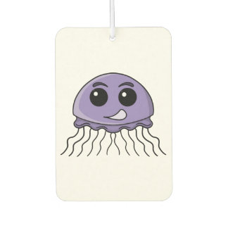 Lilac Jellyfriend Cartoon Luchtverfrisser