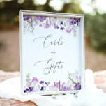 Lilac lavande Cartes et cadeaux Poster<br><div class="desc">Lilac lavande Cartes et cadeaux Poster. Éléments correspondants disponibles.</div>