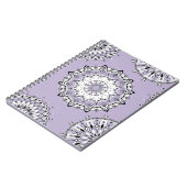 Lilac Mandalas 3 Carnet Spiral (Côté gauche)