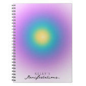 Lilac Manifestation Journal Éclairage énergétique  (Devant)