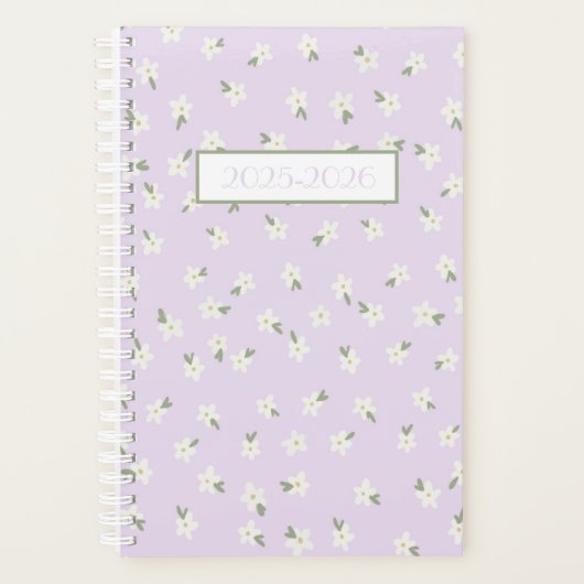 Lilac planificateur floral (Devant)