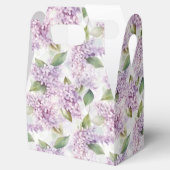 Lilac Print Feestelijke Behandeldoos Bedankdoosjes (Geopend)