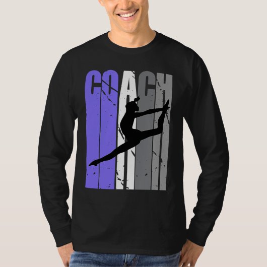 Lilac Purple Dance Coach Dance Instructor Dancer D T-shirt (Voorkant)