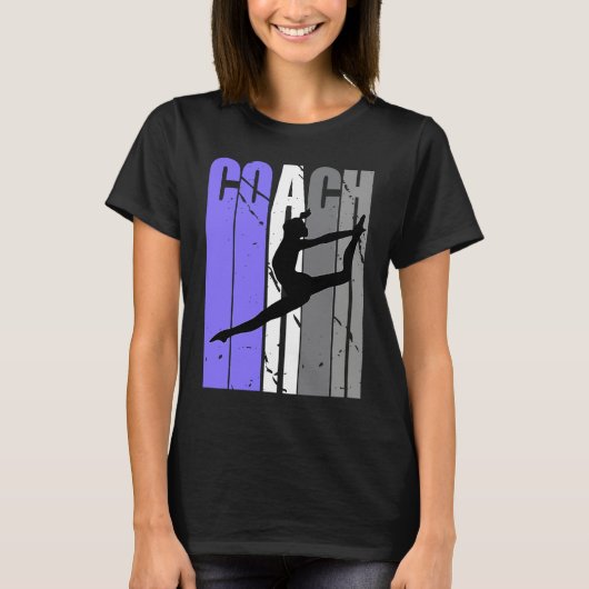 Lilac Purple Dance Coach Dance Instructor Dancer D T-shirt (Voorkant)