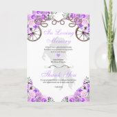 Lilac Purple Western Charro Quinceañera Programme (Dos)