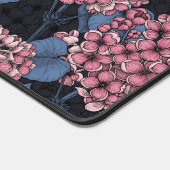 Lilac rose sur bleu foncé (Coin)