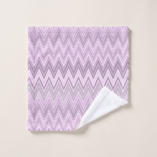 Lilac, rose, zigzag