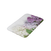 Lilac Spring Bath Mat | Floral Memory Foam Rug (Gekanteld)