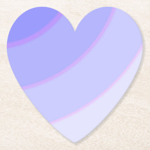 Lilac Swirls  Papier Coaster Kartonnen Onderzetters