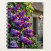 Lilac Symbolism Calendar Planner (Voorkant)