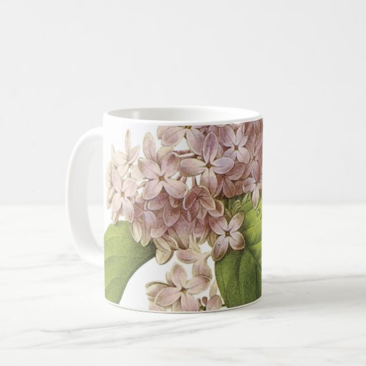 lilac(Syringa sp.) par Redouté Coffee Mug (Devant gauche)