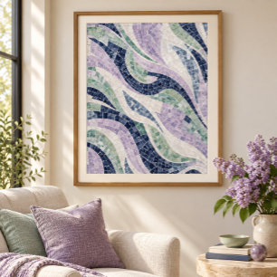 Lilac Tessera Dans Kunstprint Poster