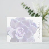 Lilac translucide Succulent Vintage rsvp (Debout devant)