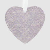 Lilac Vintage français Régence Lace Mariage dressé (dos)