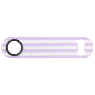 Lilac violet et blanc bonbons rayures