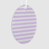 Lilac violet et blanc bonbons rayures (devant)