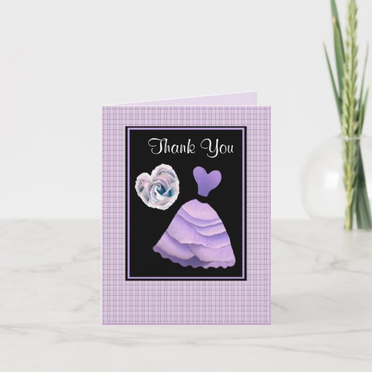 LILAC VIOLET Merci - Réception de Mariage (Devant)