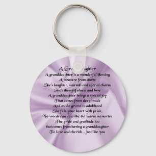    lilacGranddochter Poem Sleutelhanger