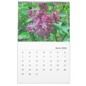 Lilacs-ALLE LILACS!  fotokalender Kalender (Mar 2026)