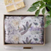 Lilacs and Peonies Floral Tissuepapier (Geschenk)