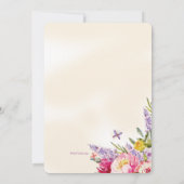 Lilacs and Peonies Luncheon Invitation (Dos)