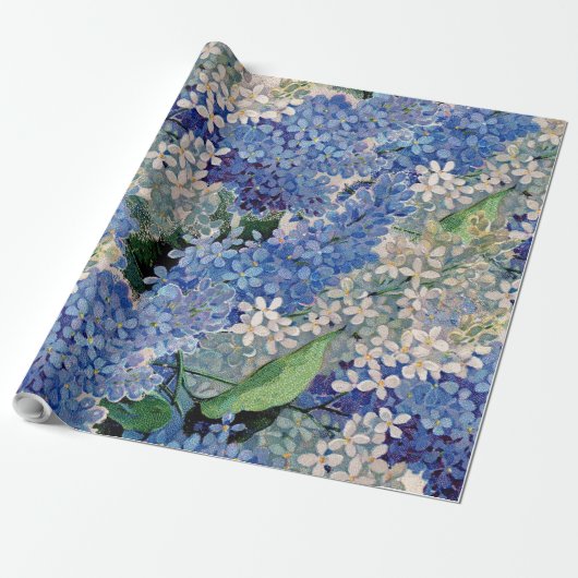Lilacs Cadeaupapier (Uitgerold)