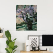 Lilacs dans une fenêtre, Mary Cassatt Poster (Bureau à domicile)
