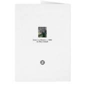 Lilacs dans une fenêtre par Mary Cassatt, Art Vint (Dos)