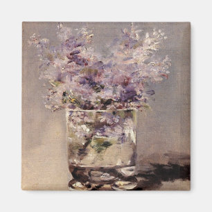 Lilacs de Manet en verre - Magnet