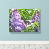 Lilacs d'impression de toile (Insitu (Plancher de Bois))