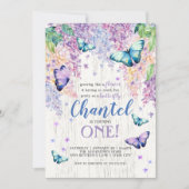 Lilacs en Butterfly | Aanbesteding op zondag Kaart (Voorkant)