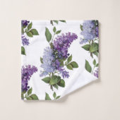 Lilacs frais - French Country Home Décor (Gant de toilette)