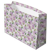 Lilacs Gift Bag Groot Cadeauzakje (Achterkant Gekanteld)