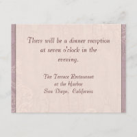 Lilacs impressionnistes - Invitation Réception