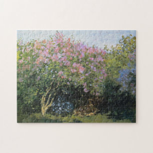 Lilacs in the Sun Monet Fine Art Legpuzzel