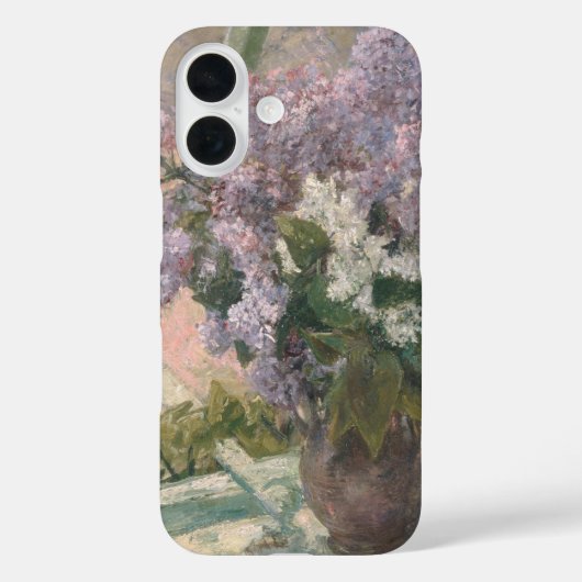 Lilacs in Window van Mary Cassatt American Painter Case-Mate iPhone Case (Achterkant)
