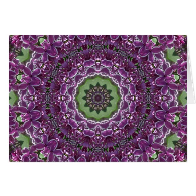 Lilacs Kaleidoscope (Voorkant Horizontaal)