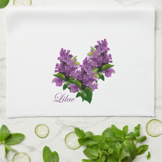 Lilacs Kitchen Towel Theedoek (Gevouwen)