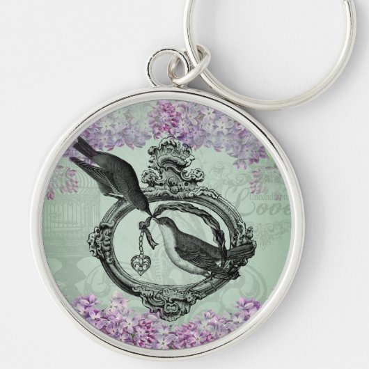 Lilacs Locket Sleutelhanger (Voorkant)