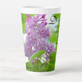 Lilacs Proverbes 3:7 Latte Mug (Devant)