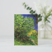 Lilacs van Vincent van Gogh, Garden Flowers Briefkaart (Staand voorkant)