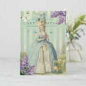 Lilas au printemps kaart (Staand voorkant)